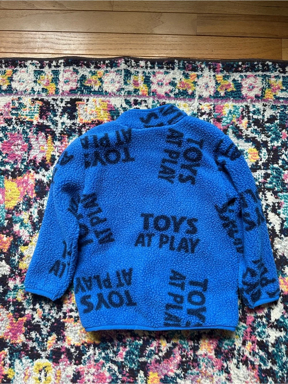 Toy Story Fleece Zip Jacket Buzz Woody Blue 3T